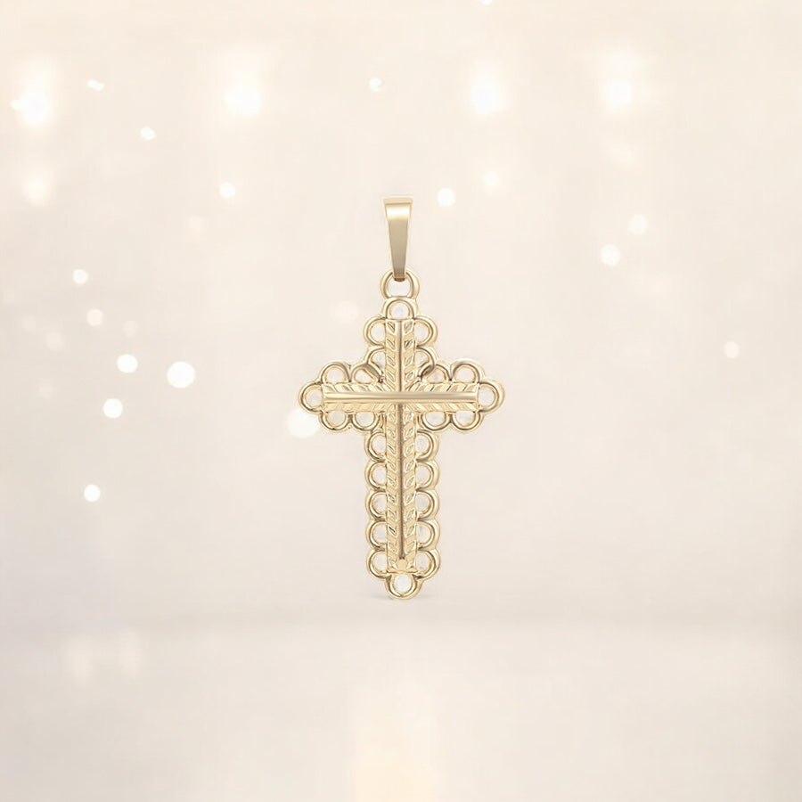 Позлатен кръст