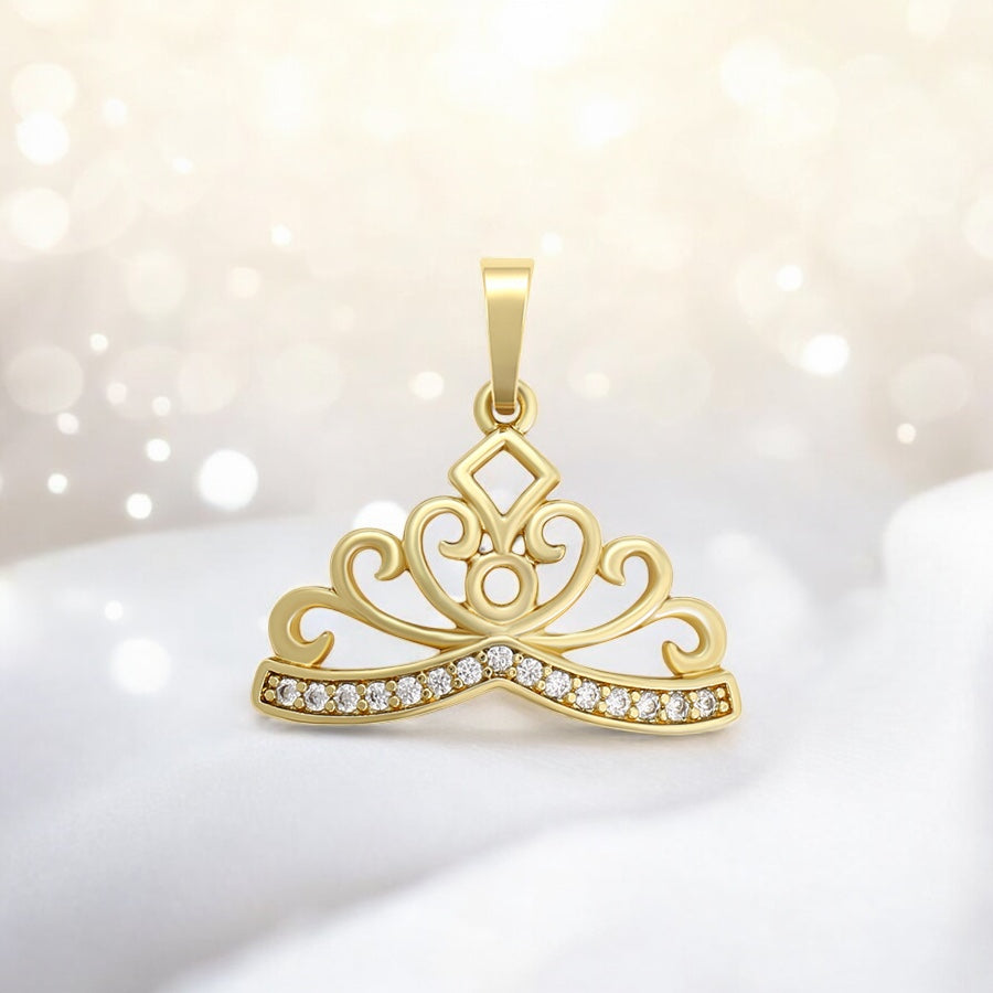 Позлатена висулка "Корона"