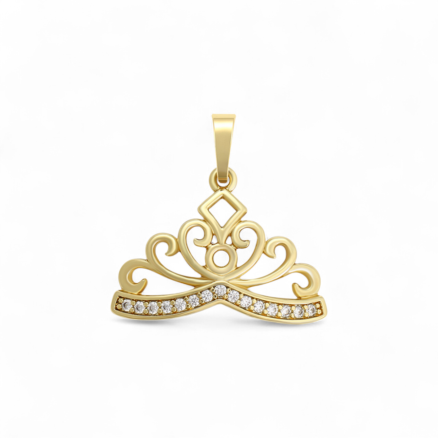 Позлатена висулка "Корона"