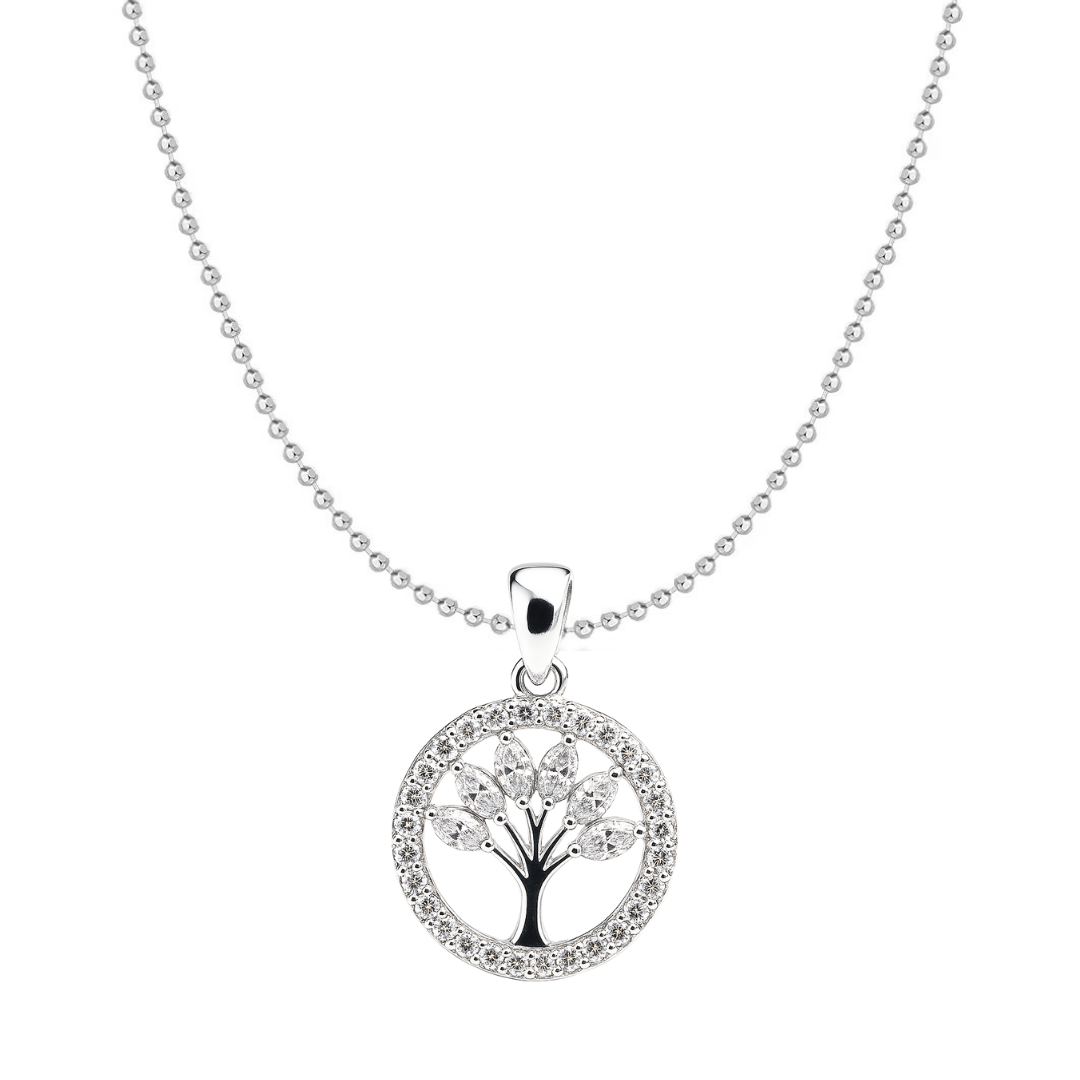 Сребърно колие "Дървото на живота"