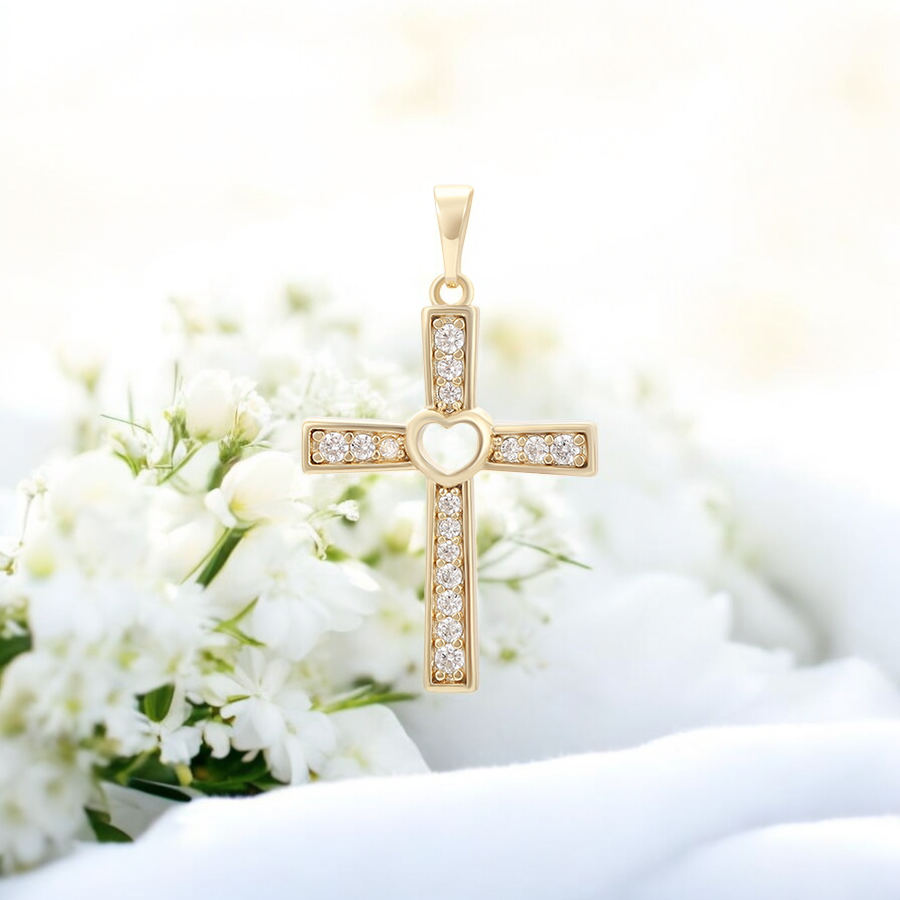 Позлатена висулка "Любов"