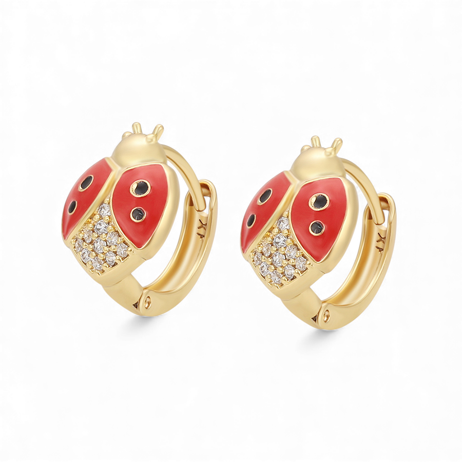 Позлатени обеци "Калинки"