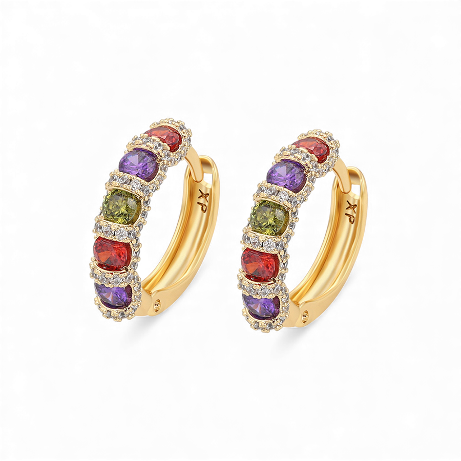 Позлатени обеци "Роял"