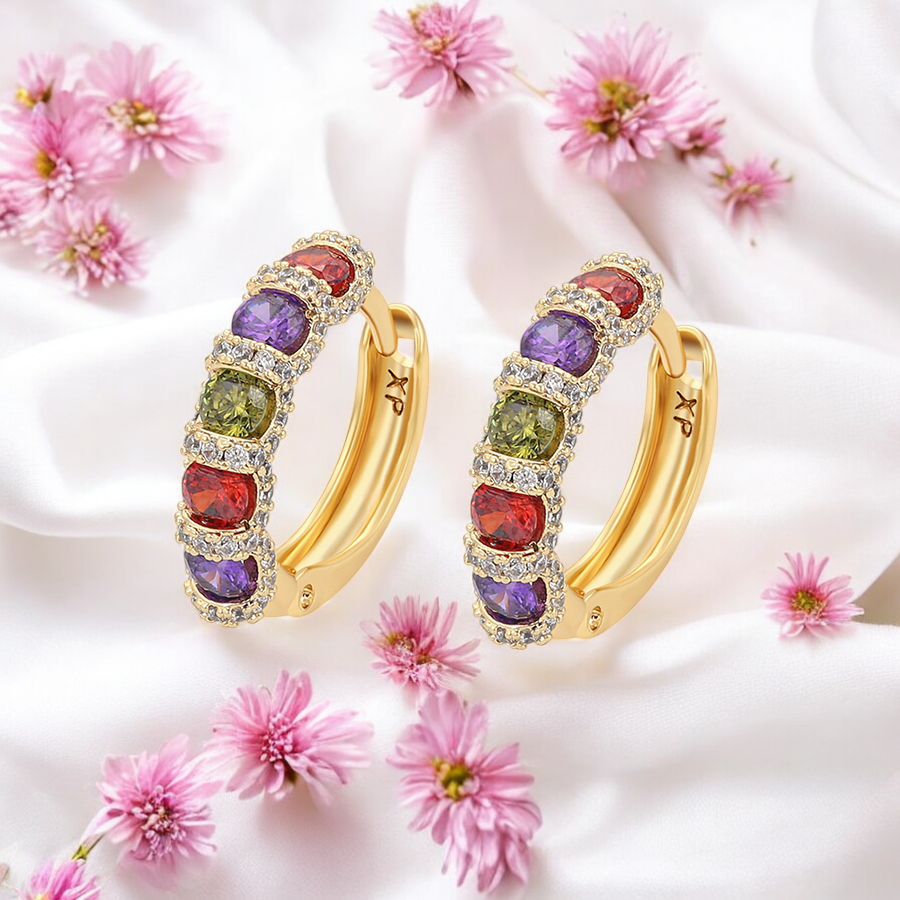 Позлатени обеци "Роял"