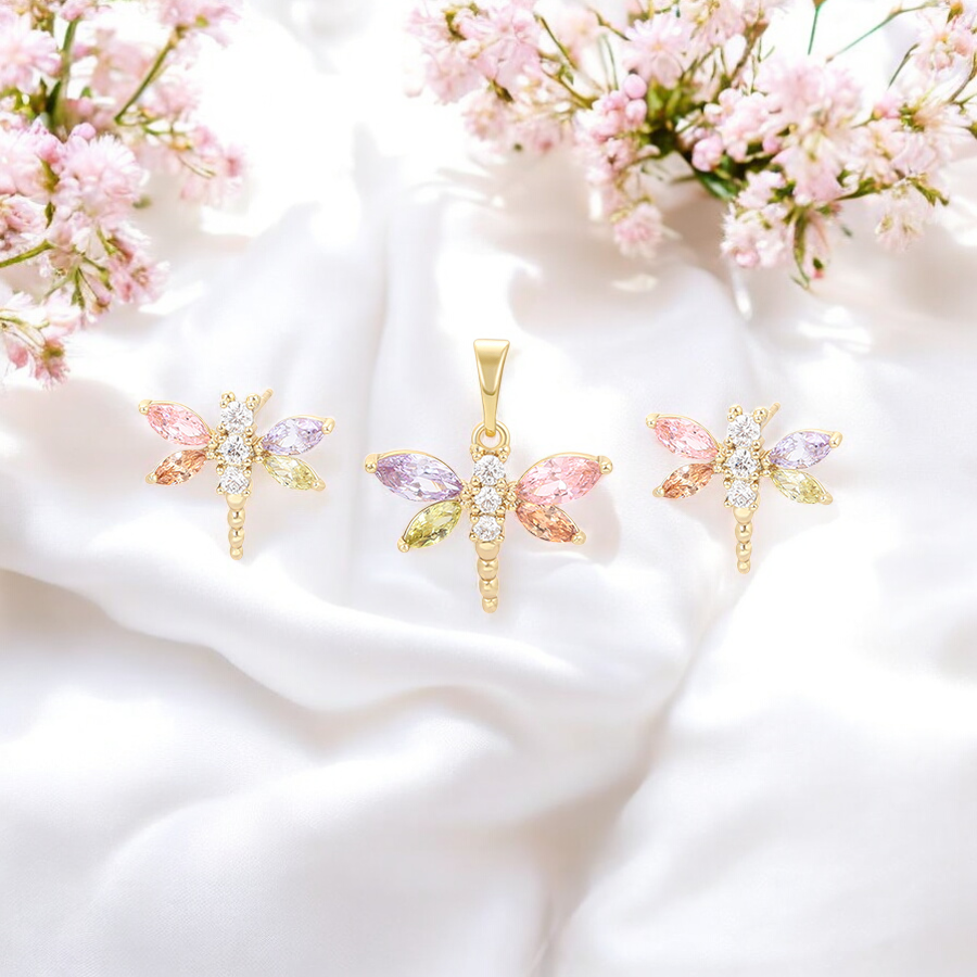 Позлатен комплект "Водно конче"