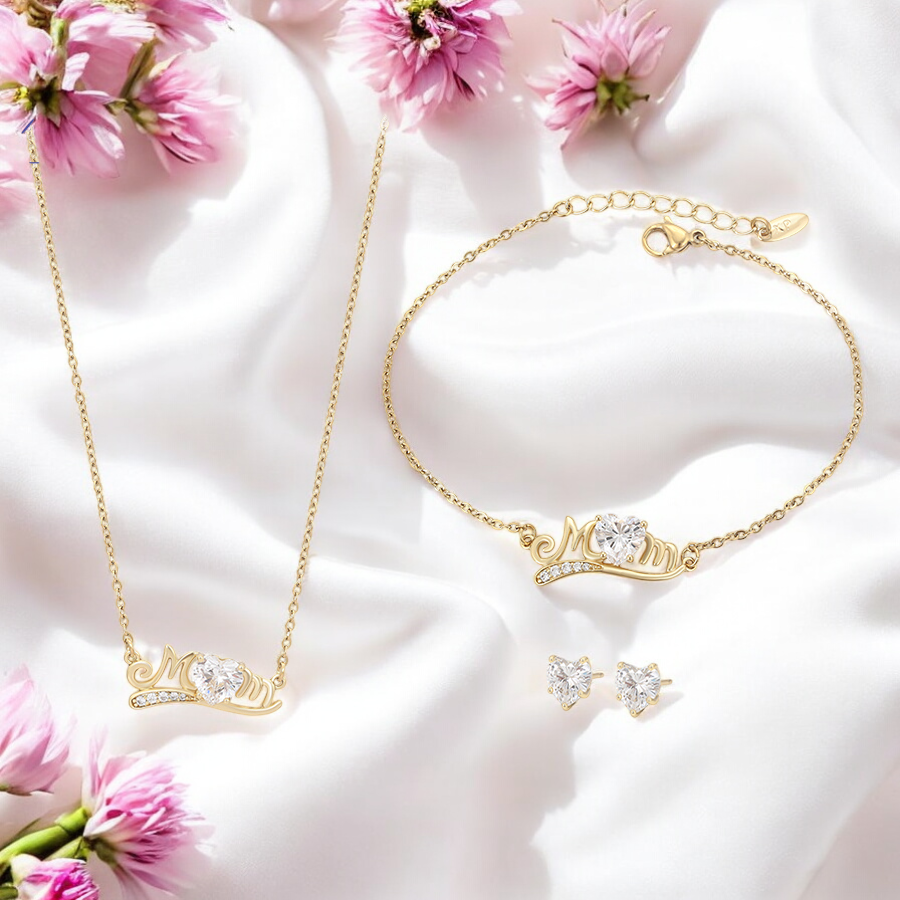 Позлатен комплект "За мама"