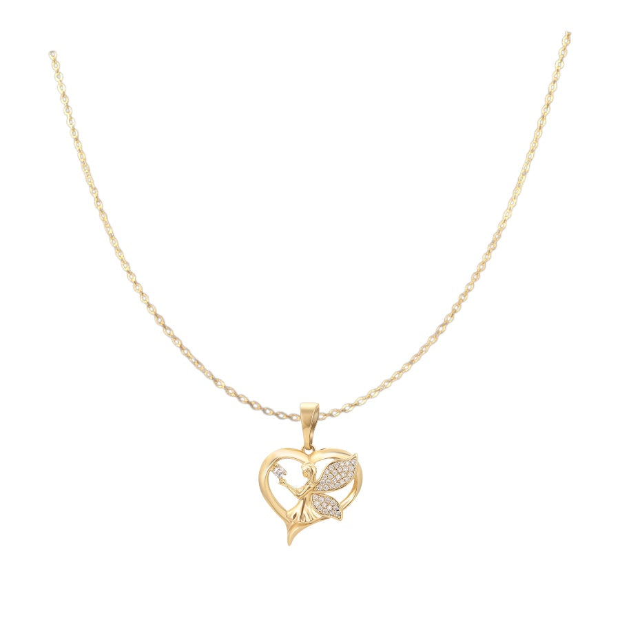 Позлатено колие "Фея"