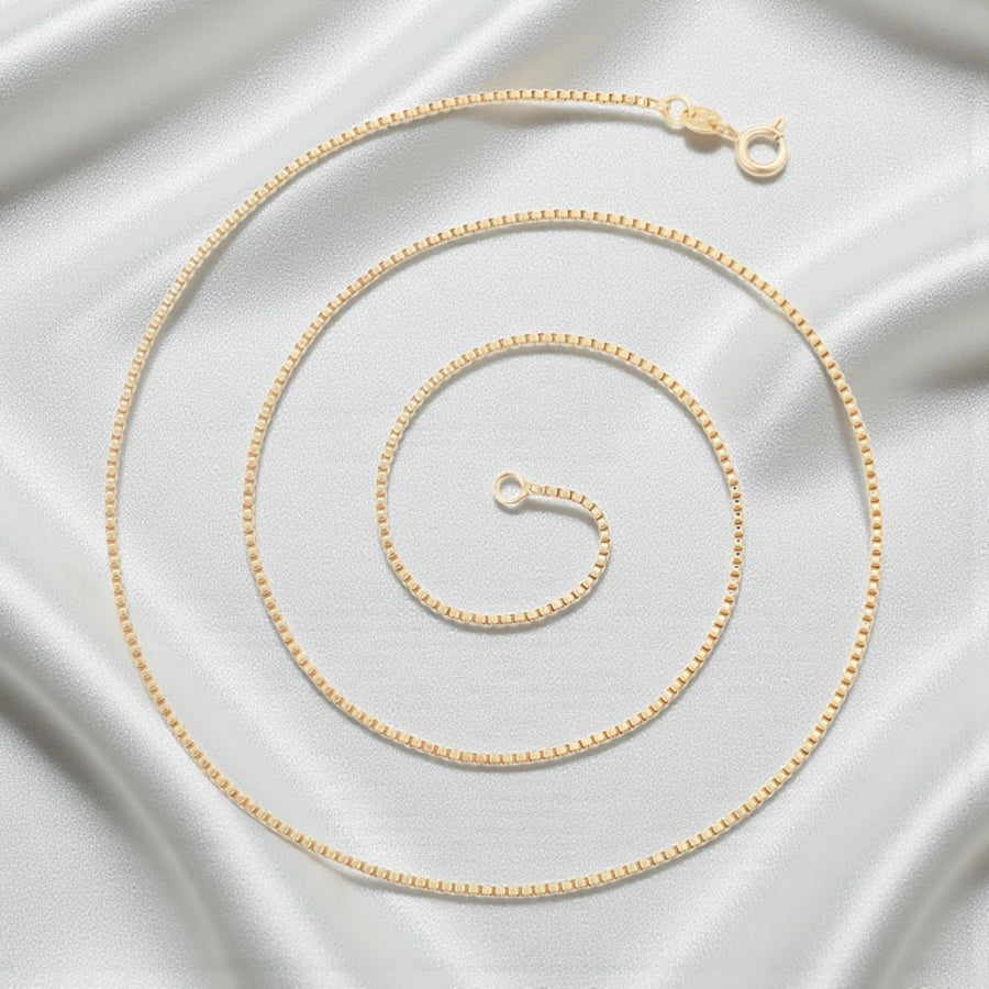 Позлатен синджир - 50см