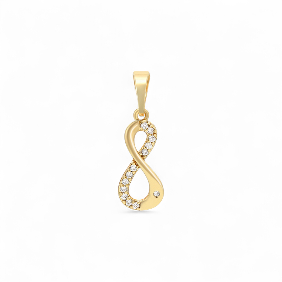 Позлатена висулка "Безкрайност"