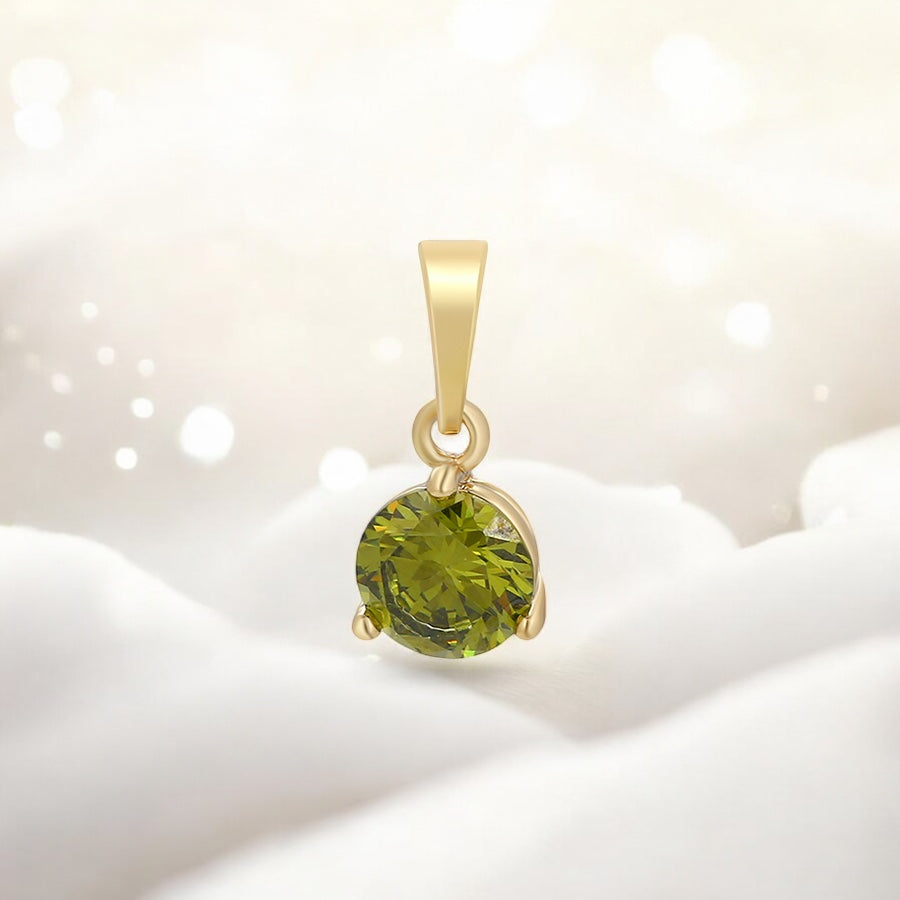 Позлатена висулка - камъче