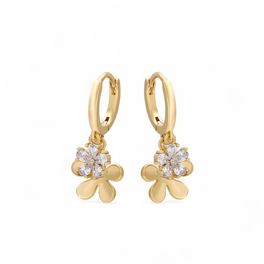 Позлатени обеци - пролет