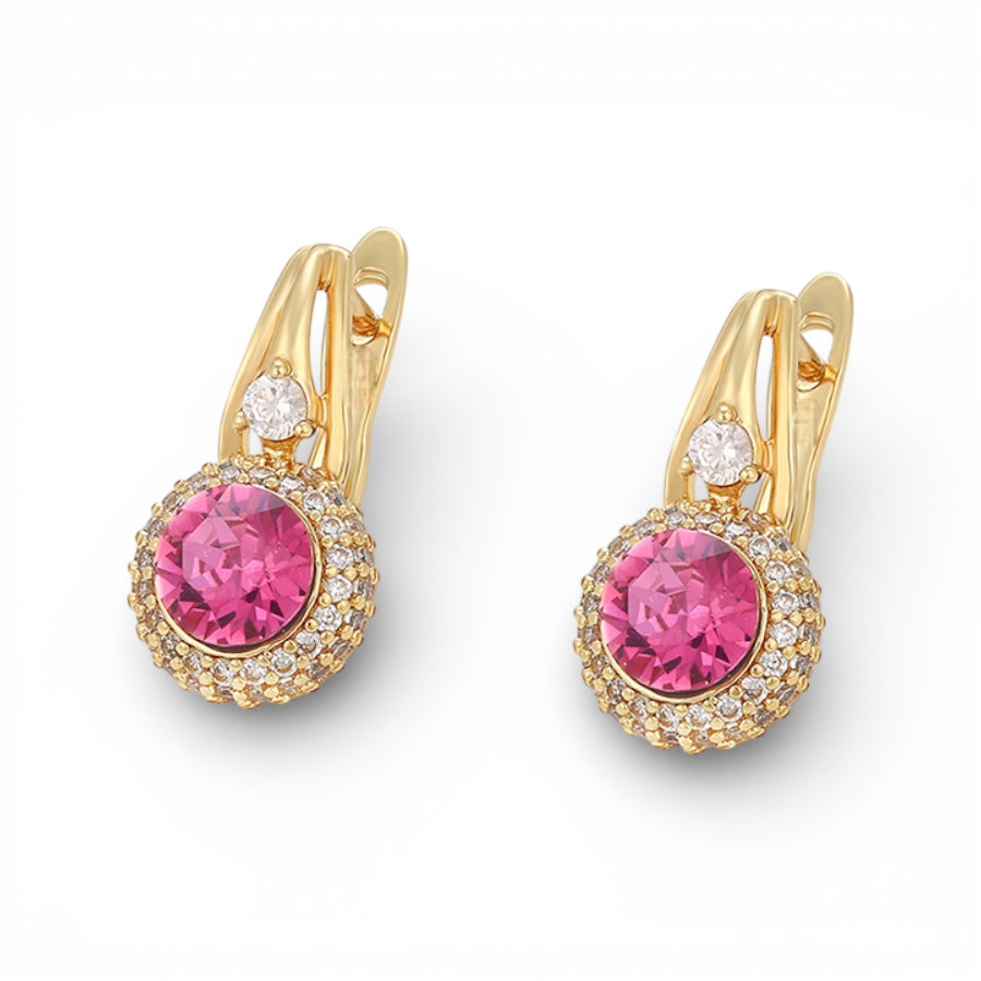 Позлатени обеци "Принцеса"