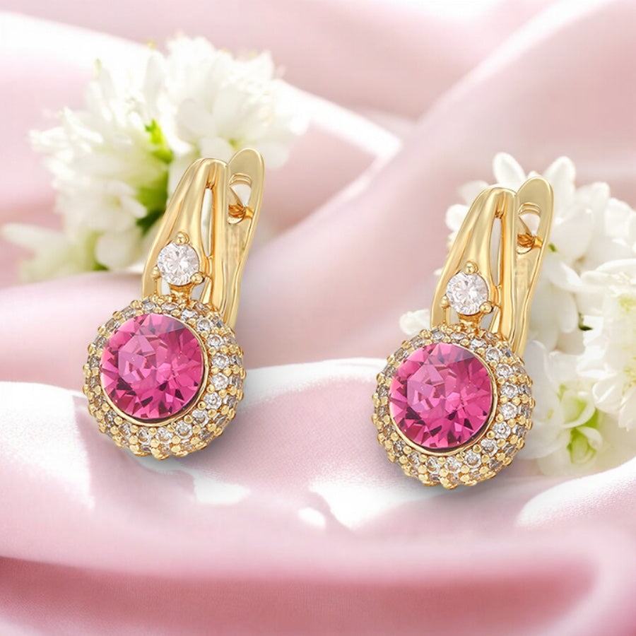 Позлатени обеци "Принцеса"