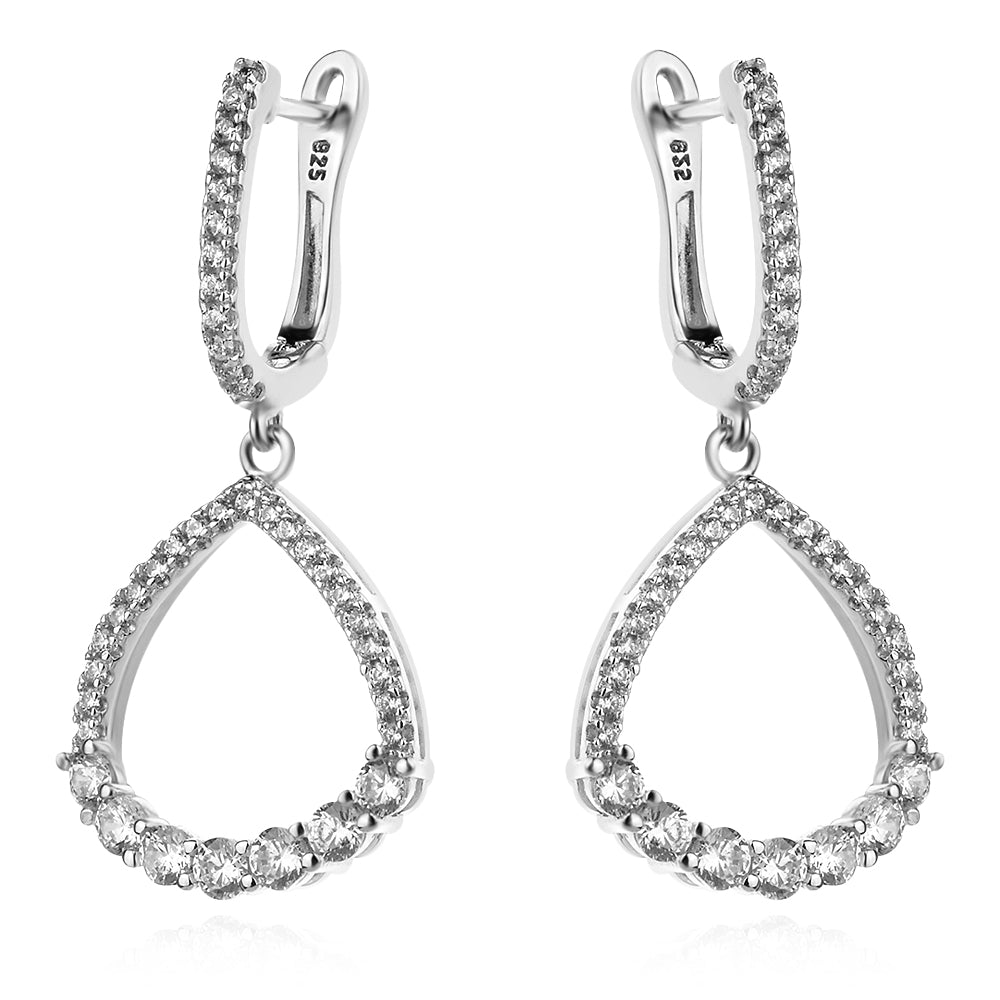 Сребърни обеци "Светлина"