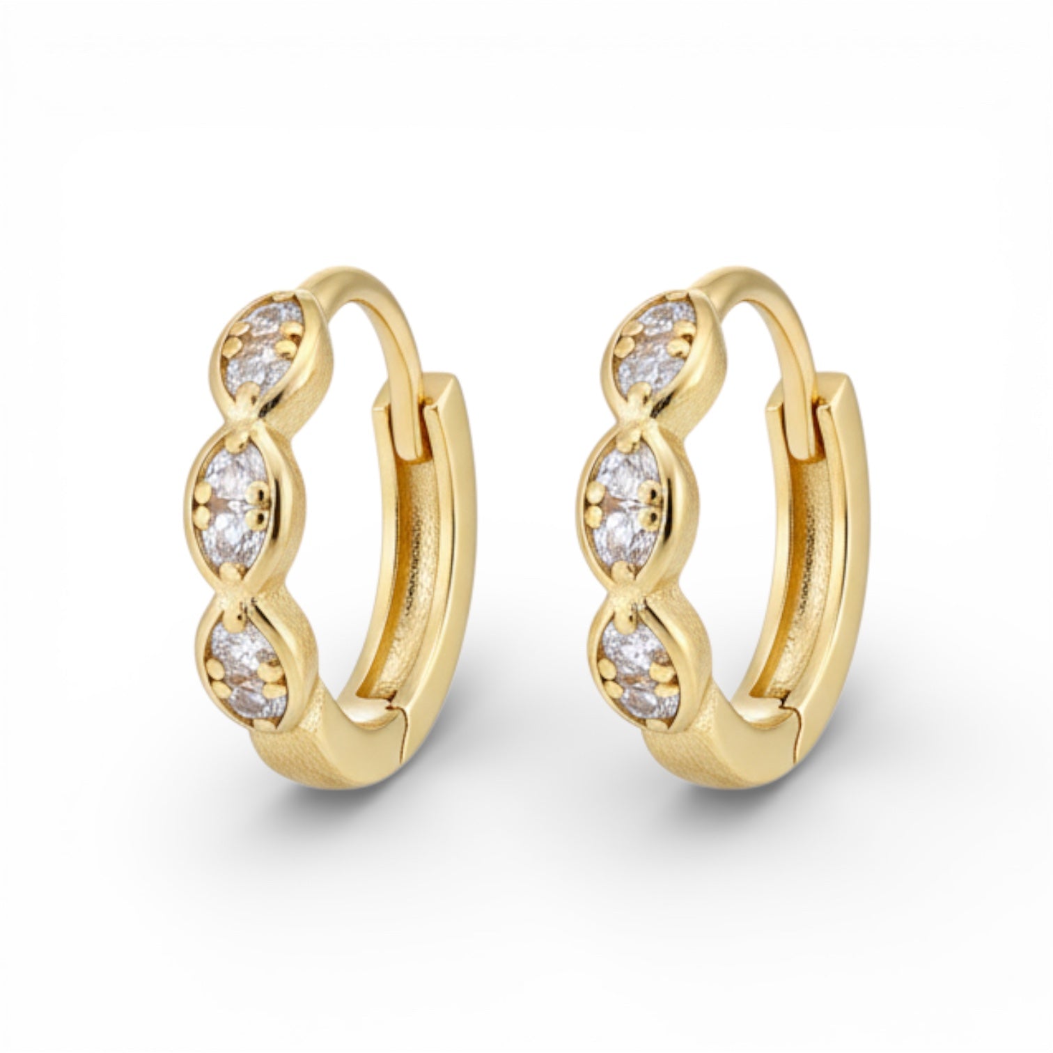 Позлатени нежни халки