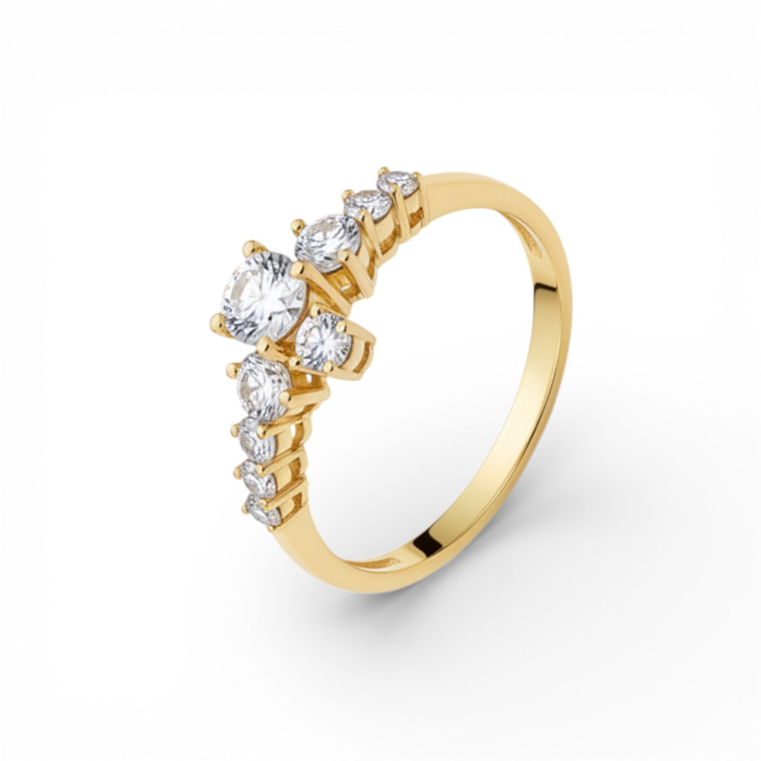 Позлатен нежен пръстен