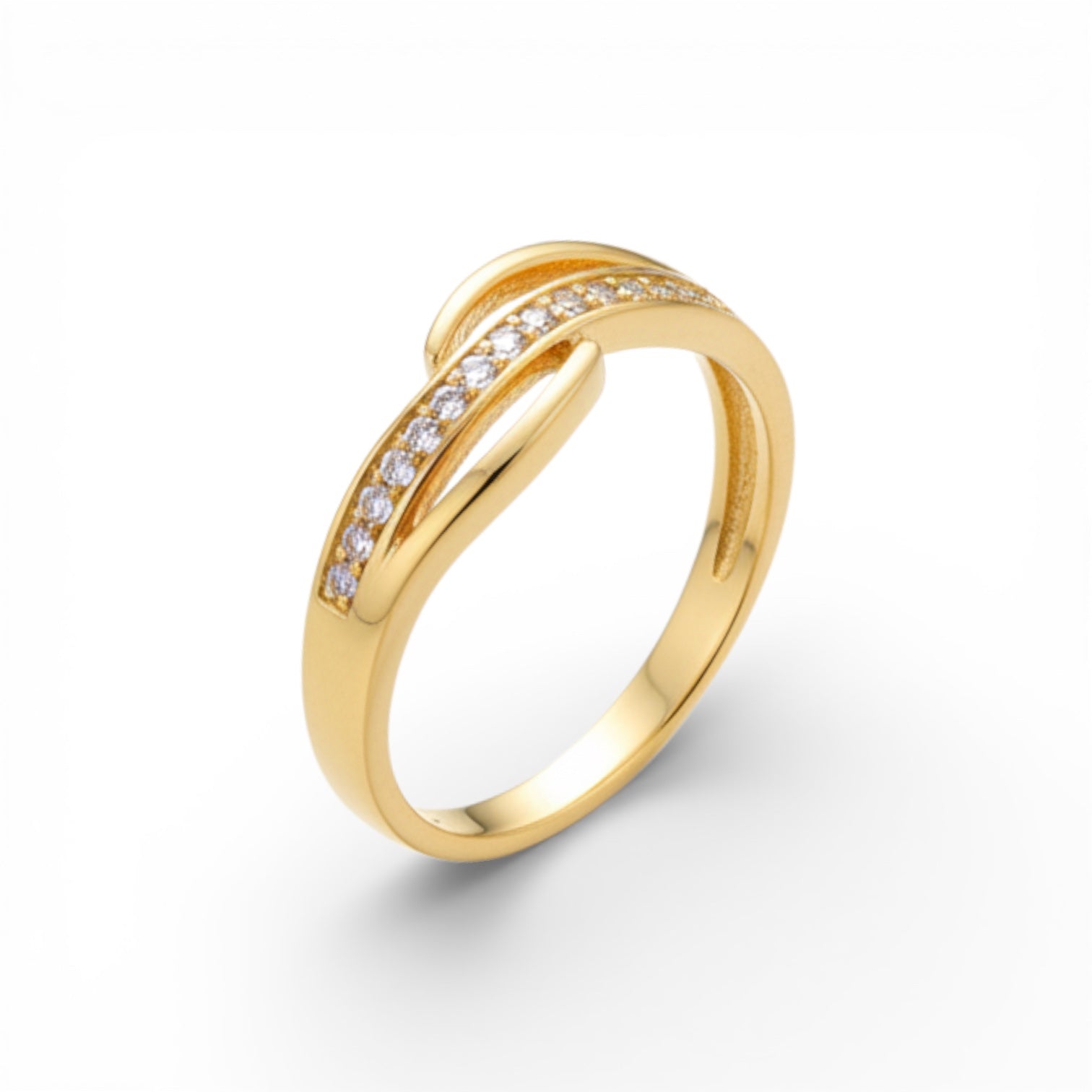 Позлатен пръстен "Искра"