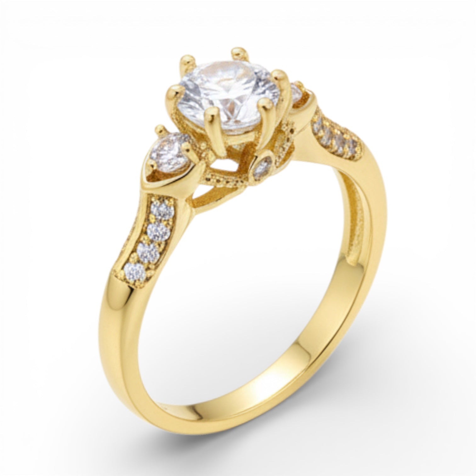 Позлатен пръстен "Лора"