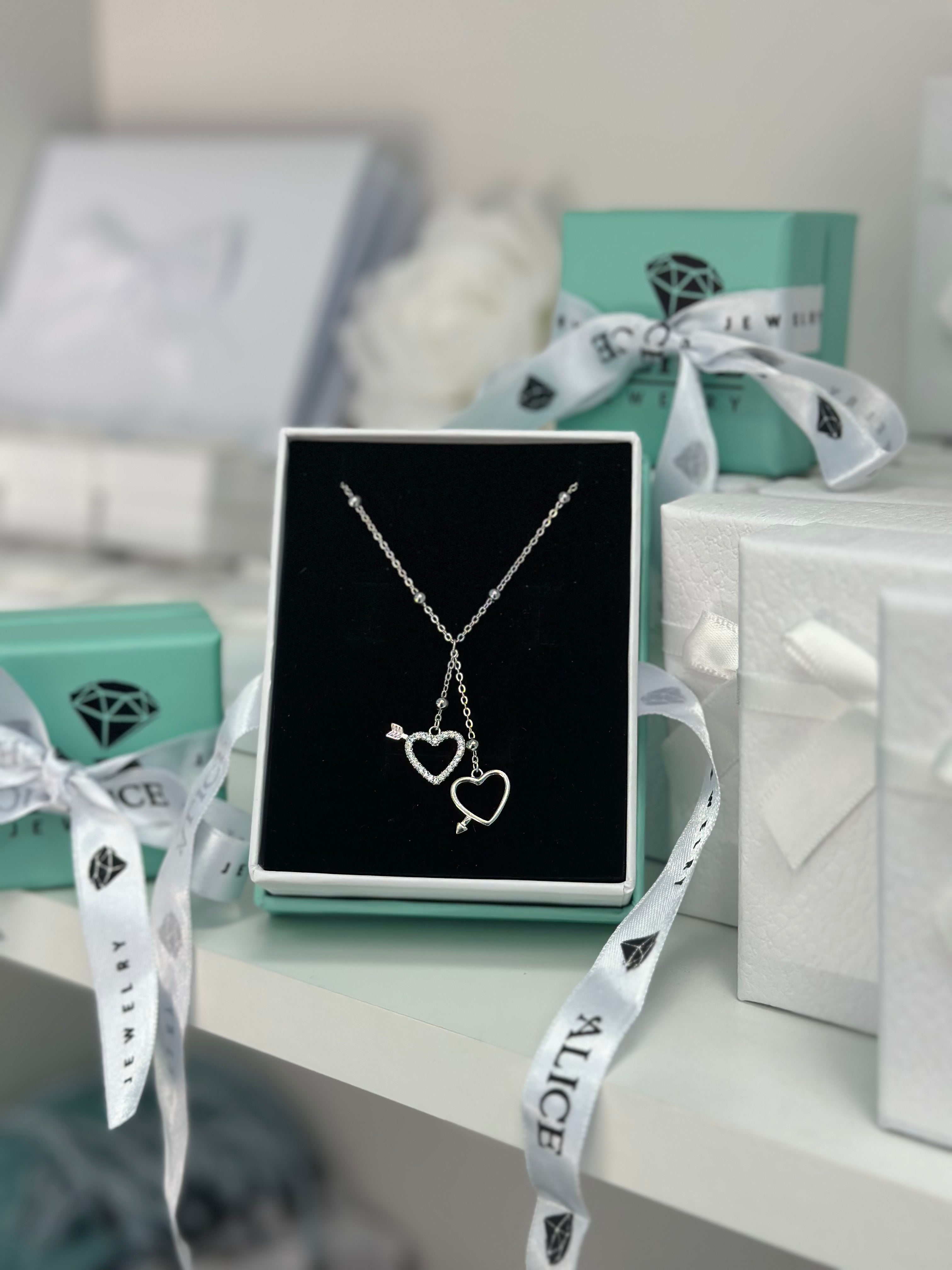 Сребърно колие “Неразделни”