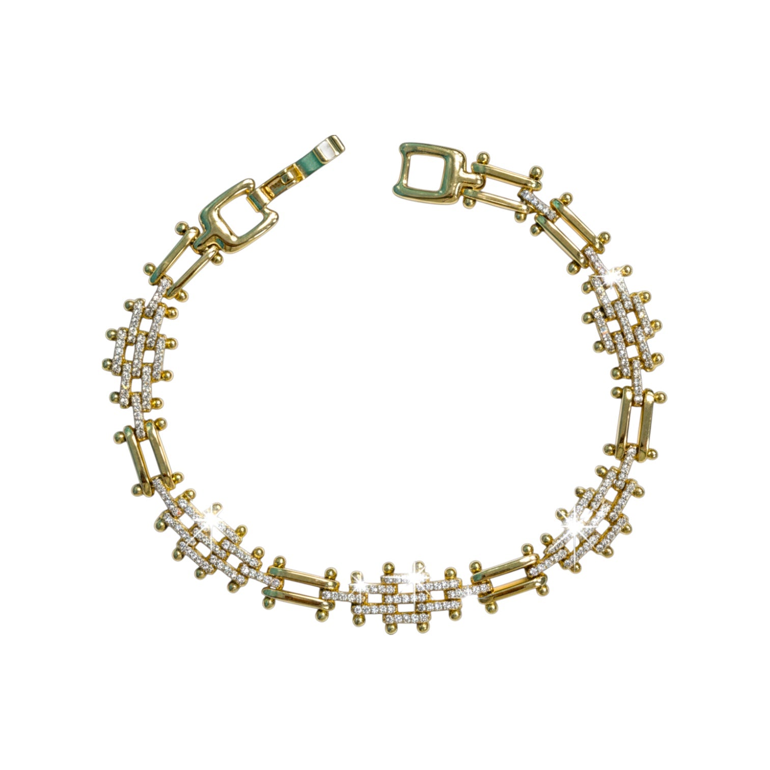 Позлатена гривна "Марго"