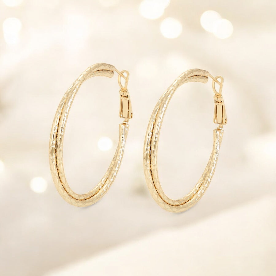 Позлатени двойни халки