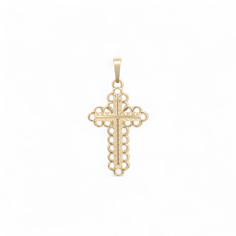 Позлатен кръст