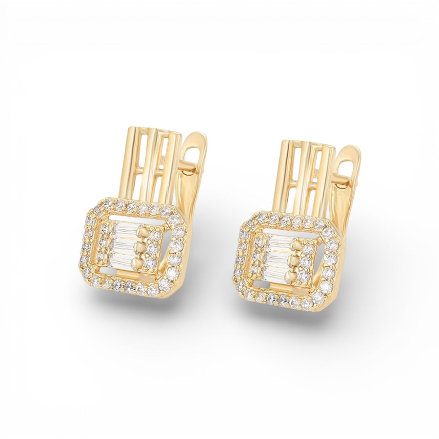 Позлатени обеци "Теди"