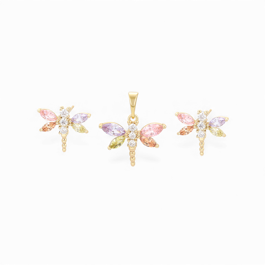 Позлатен комплект "Водно конче"