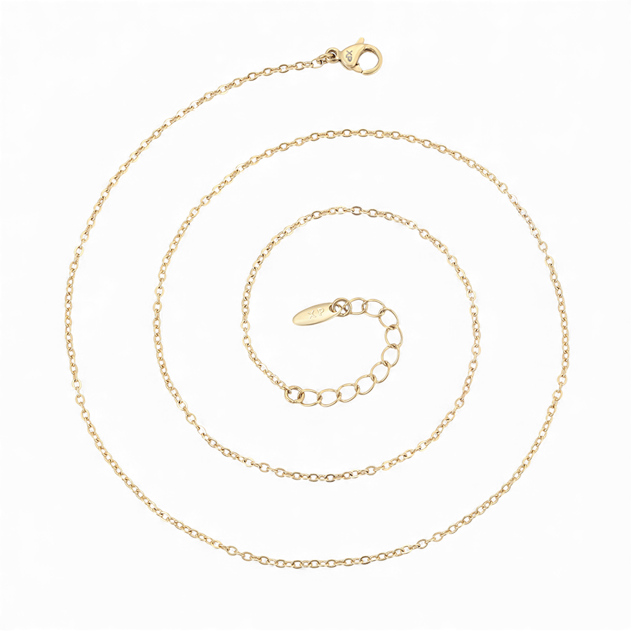 Позлатено синджирче - 44см + 4см