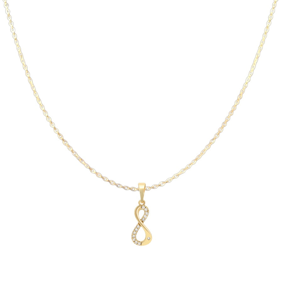 Позлатено колие "Безкрайност"