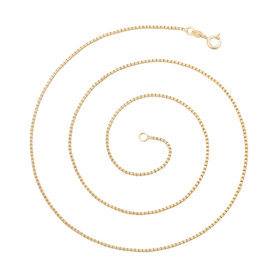 Позлатен синджир - 50см