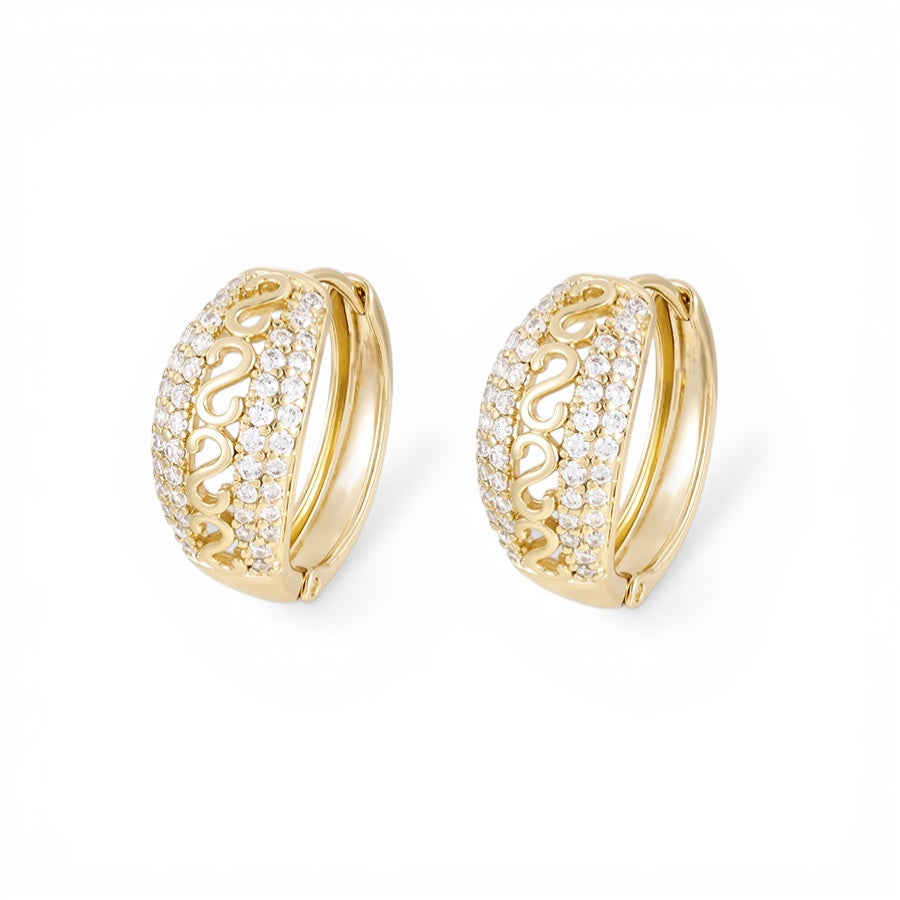 Позлатени обеци "Фантазия"