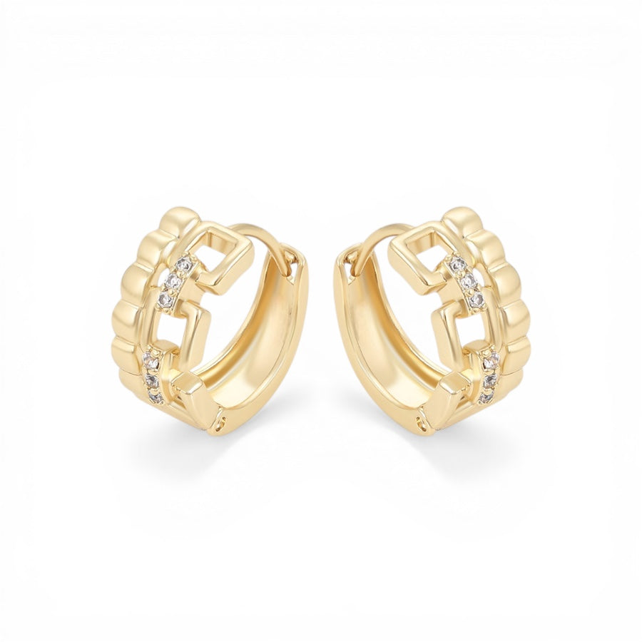 Позлатени обеци "Мая"