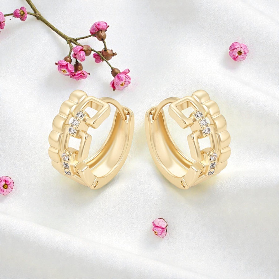 Позлатени обеци "Мая"