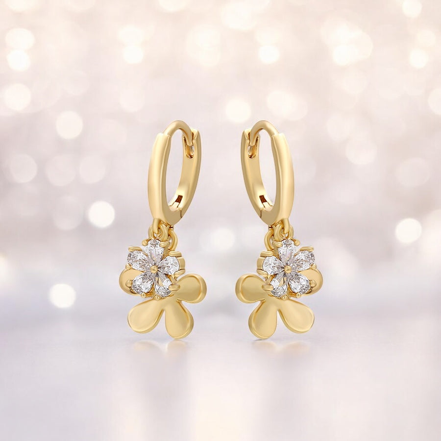 Позлатени обеци - пролет