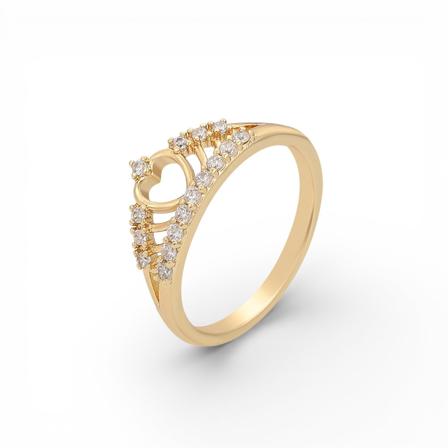 Позлатен пръстен "Корона"