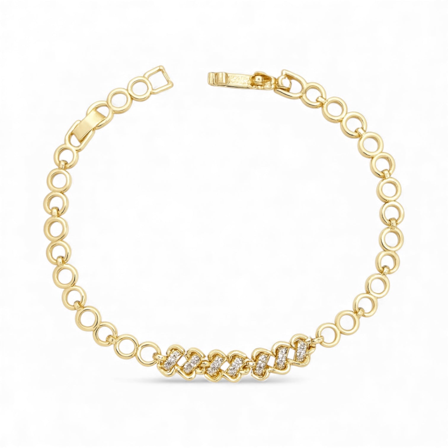 Позлатена гривна "Мария"