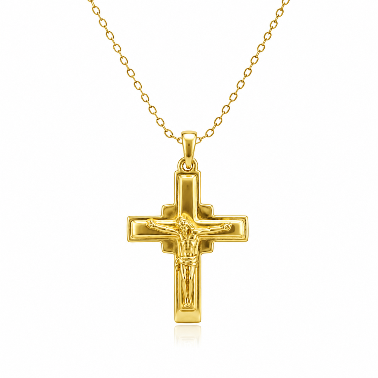 Позлатено колие "Ангелска закрила"