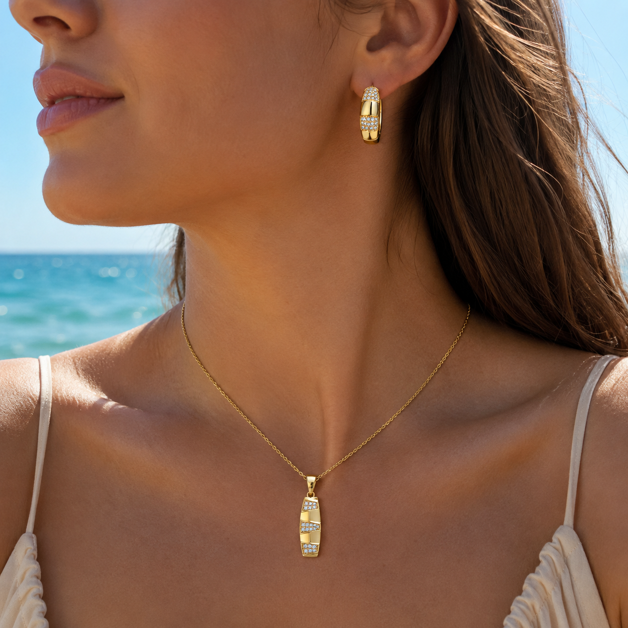 Позлатен комплект "Нади"