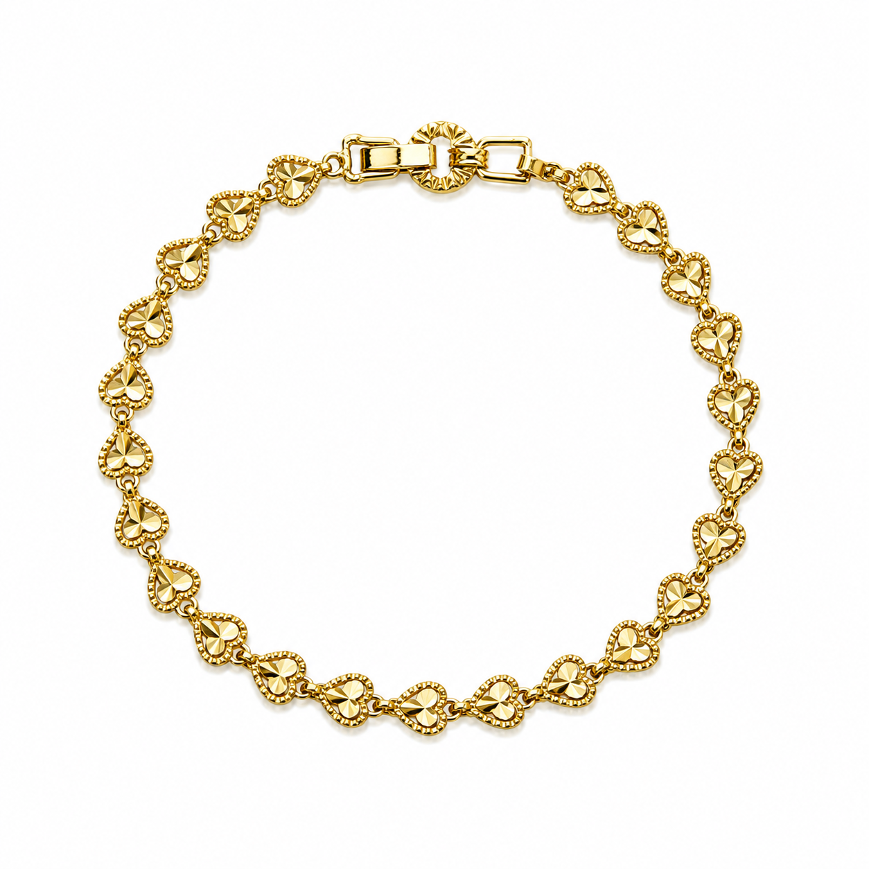 Позлатена гривна „Елара“