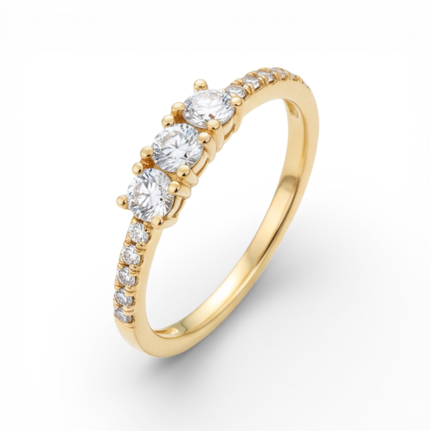 Позлатен пръстен "Роси"