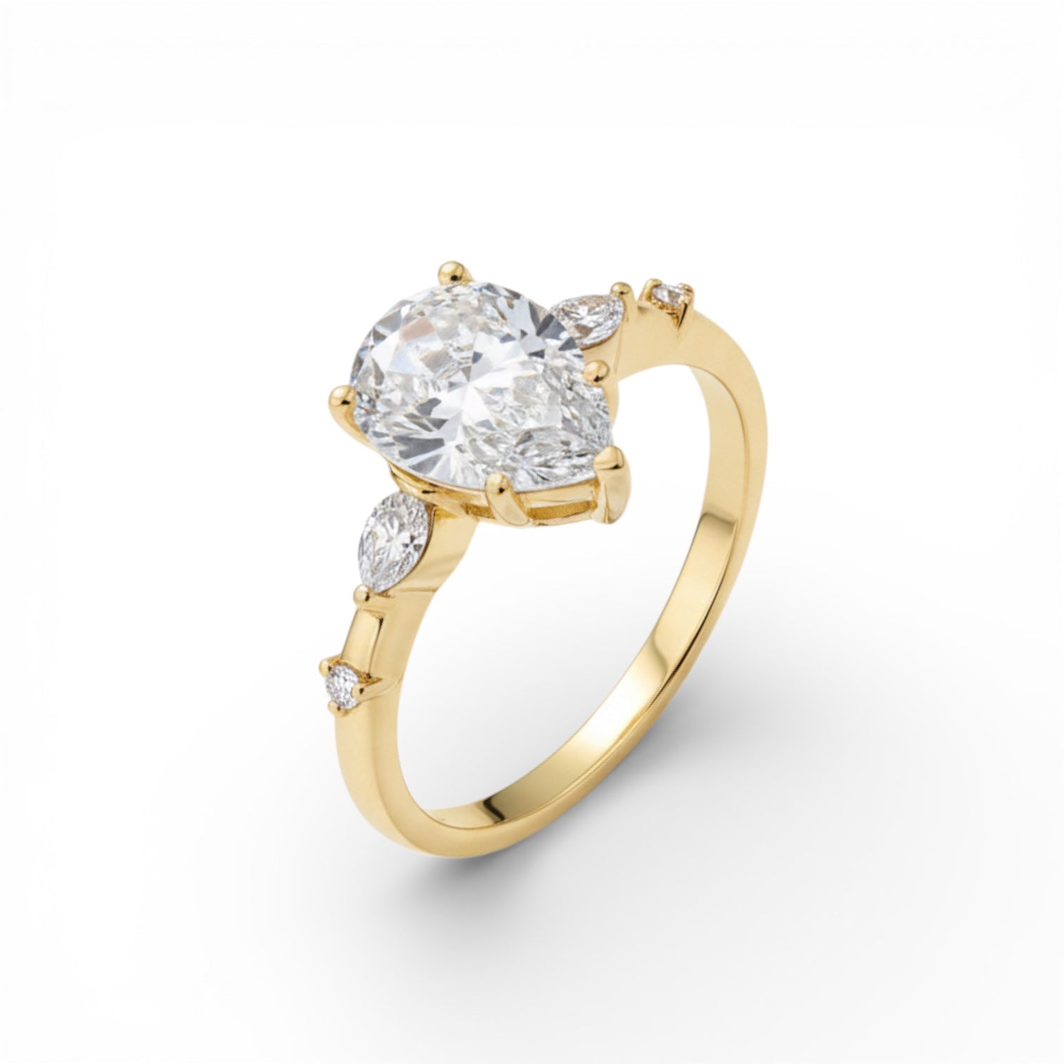 Позлатен пръстен "Маги"