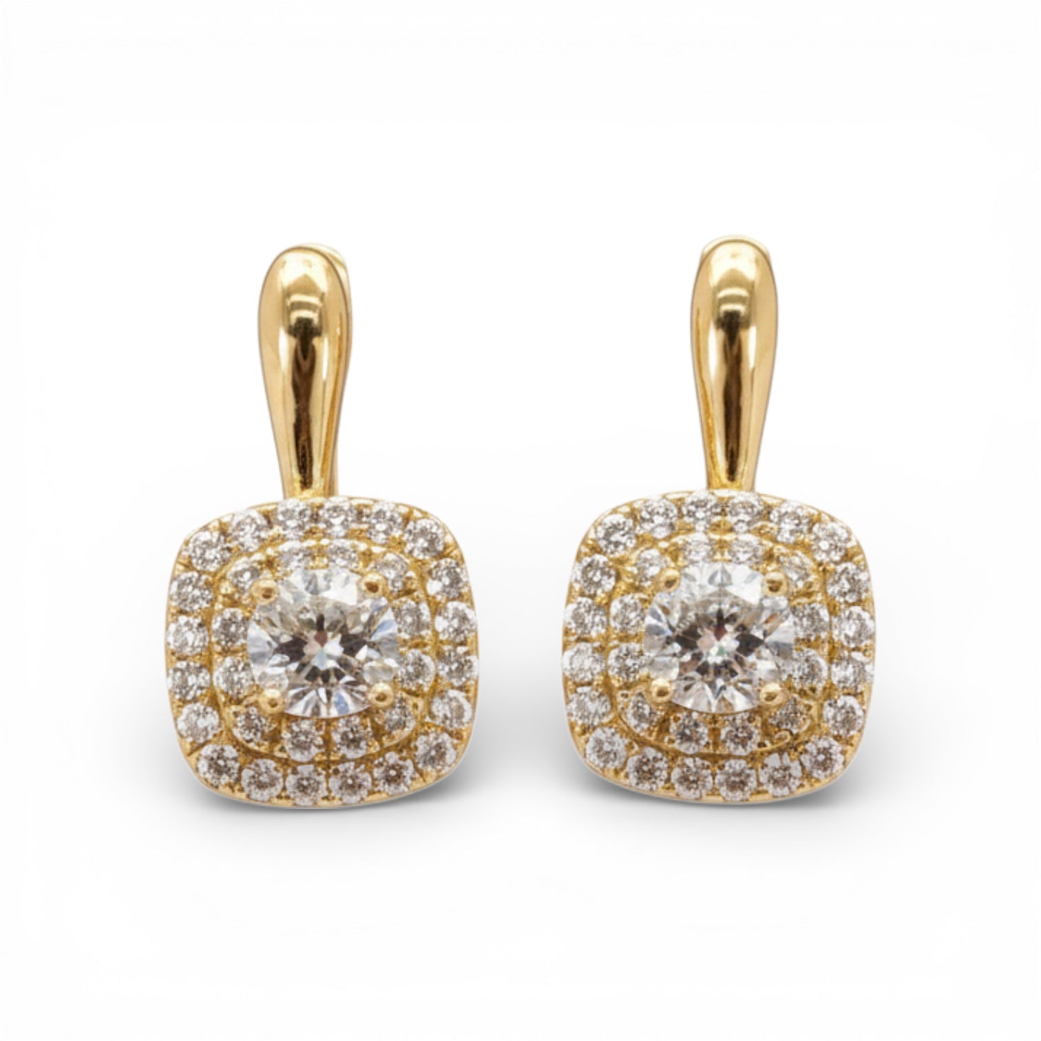 Позлатени обеци "Рай"