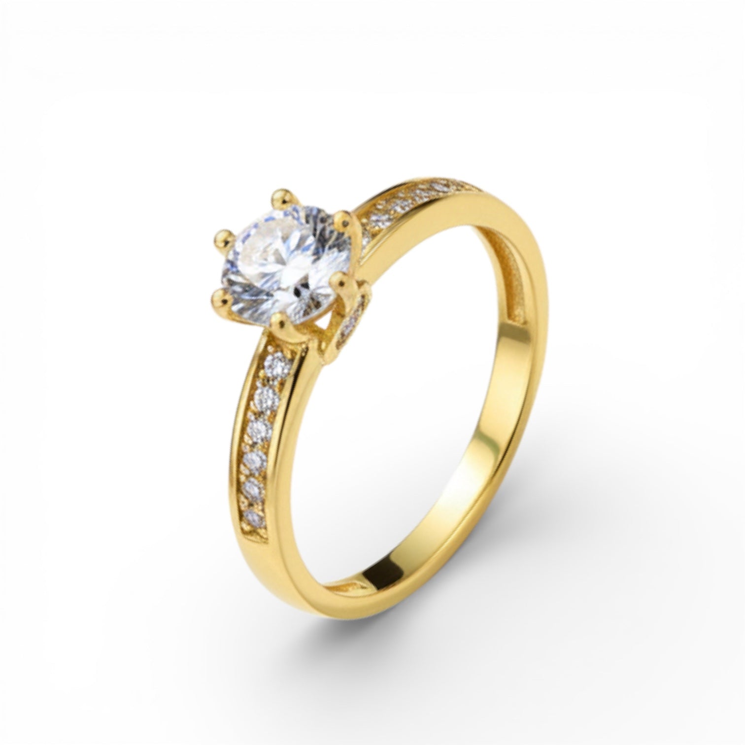 Позлатен пръстен "Кралица"