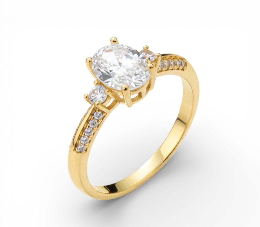 Позлатен пръстен "Зара"