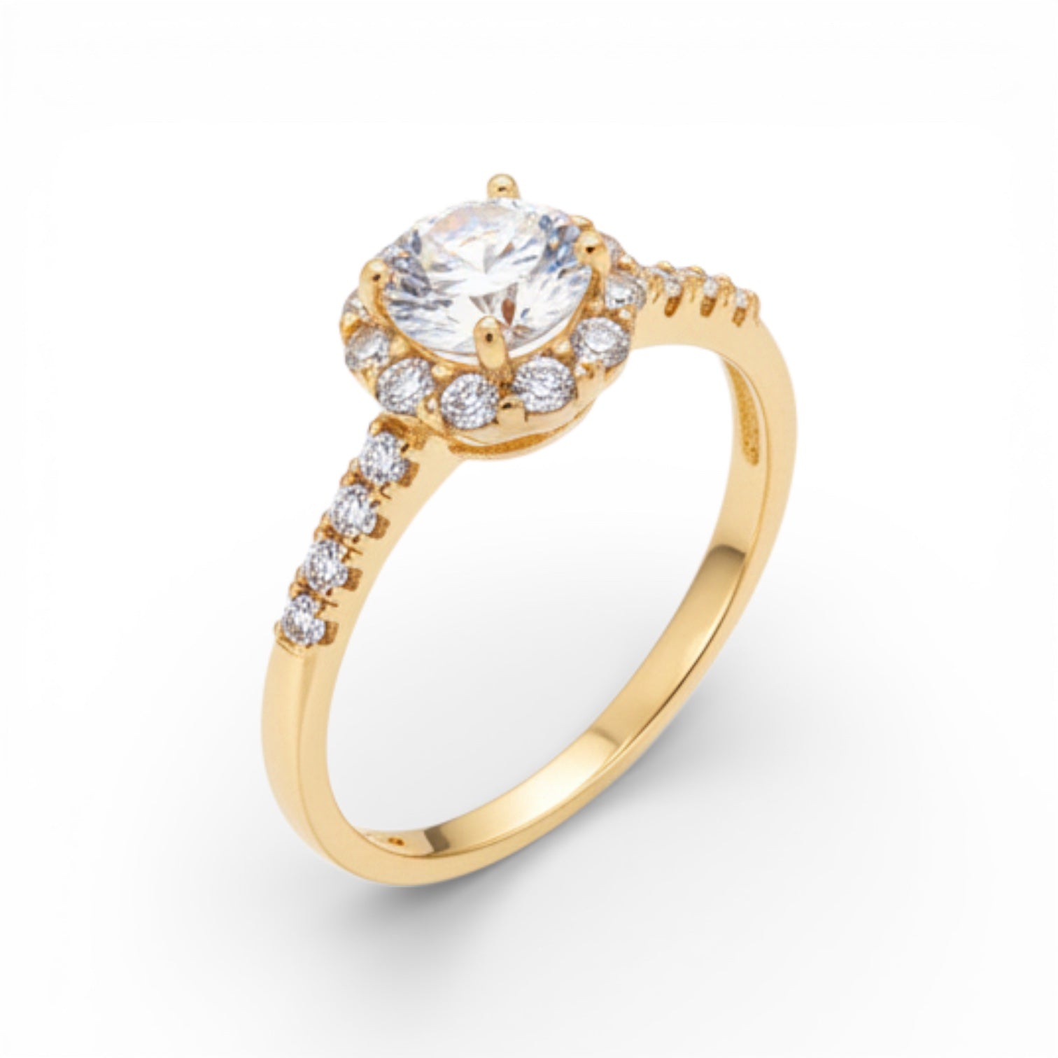 Позлатен пръстен "Лина"