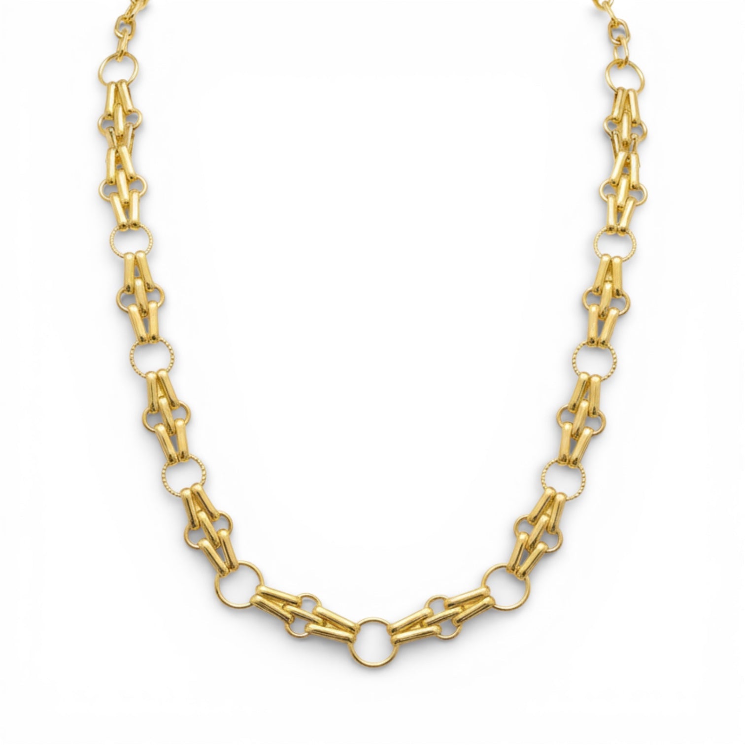 Позлатено колие "Роял"