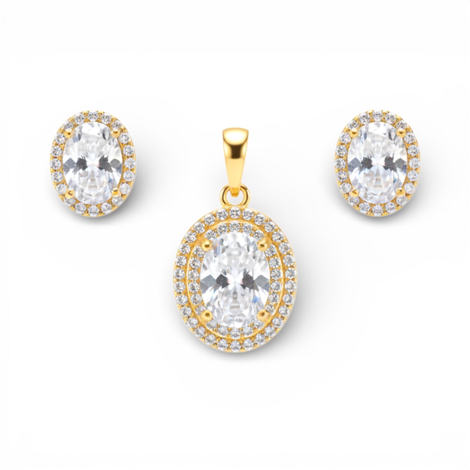 Позлатен комплект "Рая"