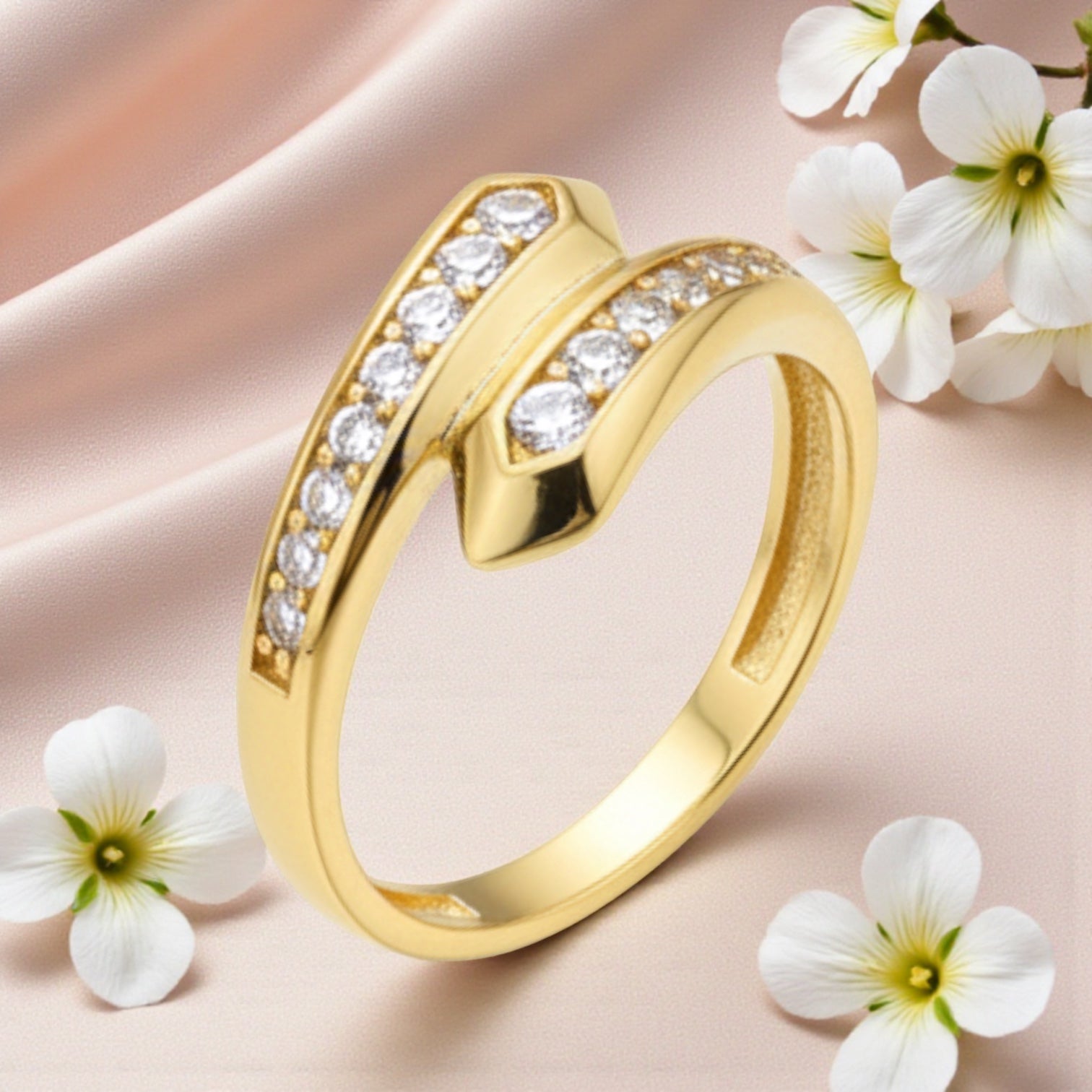 Позлатен пръстен "Ника"