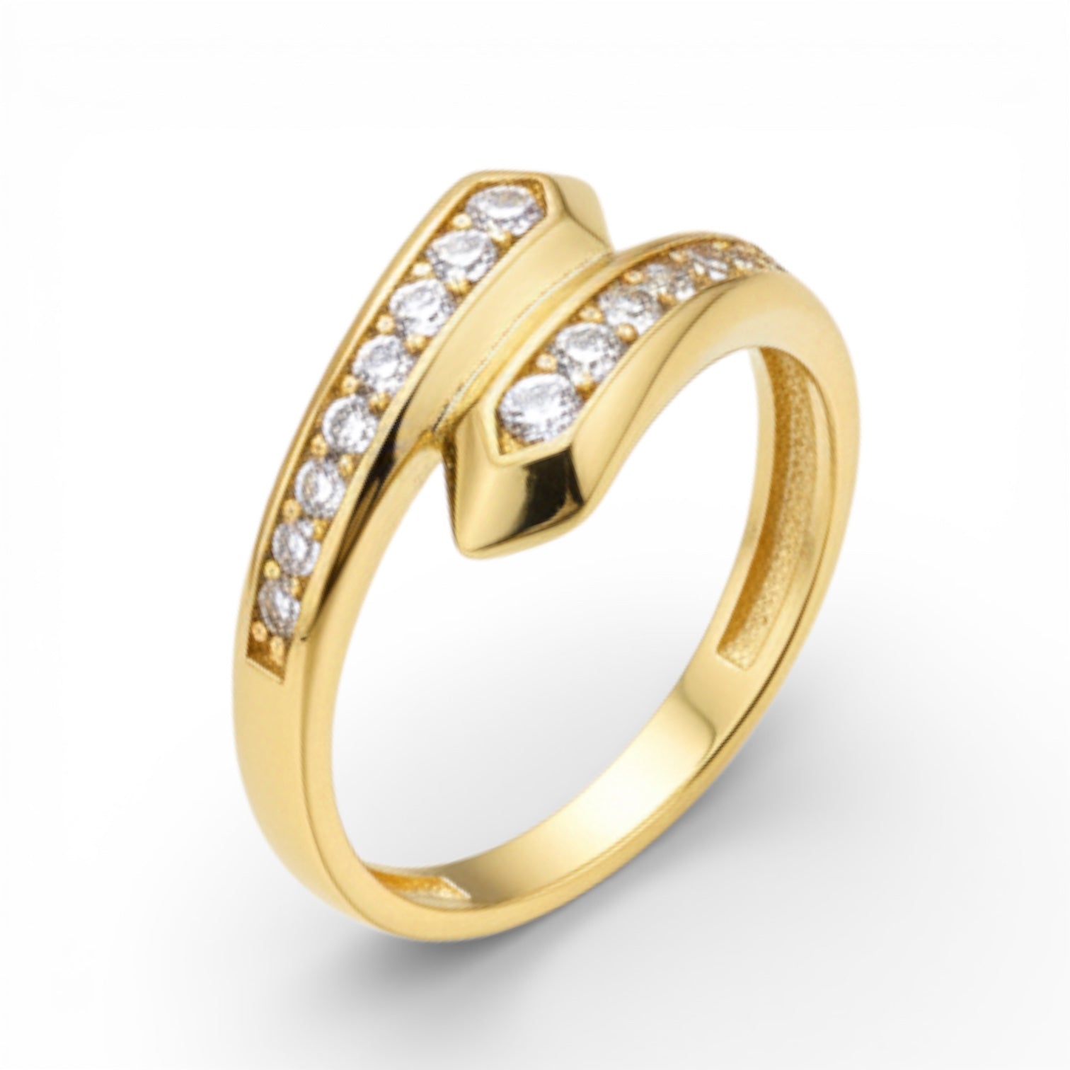 Позлатен пръстен "Ника"